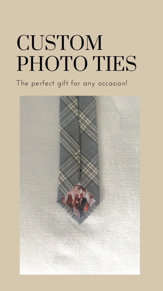 Custom Photo Tie