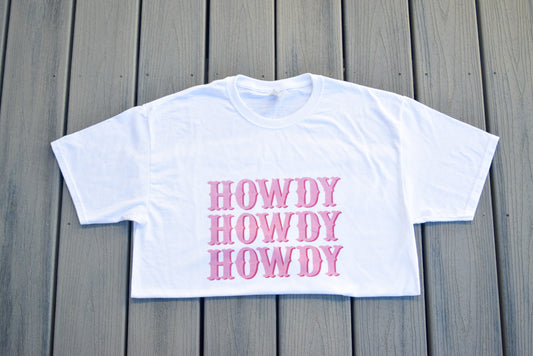 the HOWDY tee